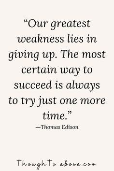 thomas edison quote about greatness