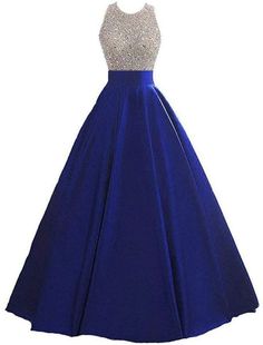 A-Line Evening Gown Elegant Dress Formal Floor Length Sleeveless Halter Neck Satin with Glitter Gown Elegant, Halter Prom Dresses, Dresses Formal Elegant, Evening Gowns Elegant, Dress Formal, Elegant Dress, Evening Gown, Halter Neck, Floor Length