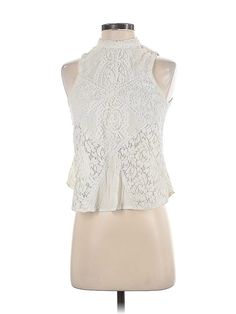 American Eagle Outfitters Sleeveless Blouse Size: X-Small Tops - used. 100% VISCOSE | American Eagle Outfitters Sleeveless Blouse: Ivory Tops - Size X-Small Ivory Tops, Small Tops, Sleeveless Blouse, American Eagle Outfitters, Sleeveless Top, American Eagle, Women Handbags, Womens Tops, Handbags