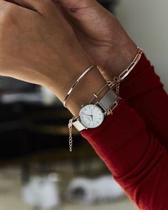 Rosefield Watches, Rosefield Watch, Cute Watches, 925 Silver Jewelry, Look Vintage, Women's Watch, Silver Pearls, Luxury Watch