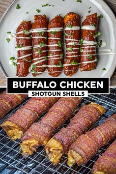 null Buffalo Chicken Shotgun Shells, Shotgun Shells Recipe, Cheese Stuffed Manicotti, Stuffed Manicotti, Smoker Ideas, Cheese Manicotti, Crawfish Etouffee, Chicken And Cheese, Fried Wontons