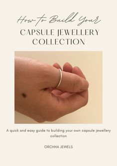 Created for customers who are looking for a more considered approach to their jewellery collection and embracing a more minimalistic style in the day today wardrobe.    This downloadable PDF guide shows you how to build a capsule jewellery collection with a few easy steps. It includes a fillable style note sheet that you can print out and use to plan your capsule jewellery collection Requires Adobe PDF reader or equivalent A file link will be sent to you after your purchase which you can find in your email. Download this to your computer and devices. Please check your junk mail in case it has been sent there. (c)Orchha Jewels Note Sheet, Junk Mail, Minimalistic Style, Signature Jewelry, Jewellery Collection, Easy Steps, How To Build, Music Book, Jewelry Collection