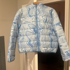 Blue Puffer Jacket From Target. Never Worn, Still Has Tags. Blue Puffer Jacket, Blue Puffer, Puffer Jacket, Puffer, Active Wear, Color Blue, Target, Jackets For Women, Jackets & Coats