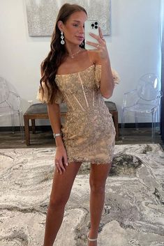 Fitted Embellished Mini Dress With Short Sleeves, Fitted Short Sleeve Dress For Homecoming, Embellished Fitted Dress With Short Sleeves, Fitted Embellished Mini Dress For Banquet, Dresses With Detachable Sleeves, Mini Homecoming Dresses, Detachable Sleeves, Mother Wedding Dress, Custom Dress