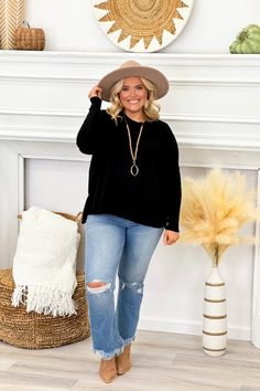 Maddi is 5’2 wearing a size S/M. (10/12)Runs big! Measurements based on size small. Bust: Oversized Length: 24inMaterials: 50% Viscose/28% Polyester/22% Nylon Fall Causal Outfit, Petite Plus Size Outfits Casual, Mom Outfits Fall Plus Size, Fall Outfits For Women 2024, Plus Size Winter Streetwear, Plus Size Cozy Fall Outfits, Fall Outfit Plus Size Casual, Plus Size Christmas Outfit Casual, Chubby Fall Outfits