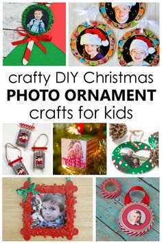 christmas crafts for kids that are easy to make and great for the holiday season with pictures on them