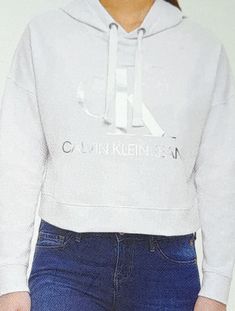 New Calvin Klein Jeans Hoodie Size Large In White With Silver Color Calvin Klein Hooded Sweatshirt For Fall, Calvin Klein Hoodie Sweatshirt For Fall, Calvin Klein Cotton Hoodie For Fall, Calvin Klein Relaxed Fit Winter Top, Calvin Klein Relaxed Fit Tops For Winter, Calvin Klein Cotton Sweatshirt For Spring, Calvin Klein Relaxed Fit Sweatshirt For Fall, Calvin Klein Casual Relaxed Fit Sweatshirt, Calvin Klein Casual Hoodie Sweatshirt