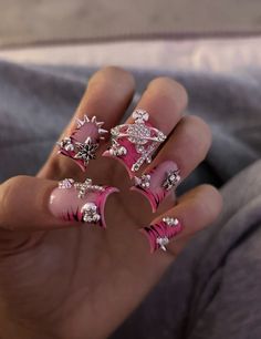 Chrome Duck Nails, Bling Duck Nails, Makeup Nails Designs, Hello Nails