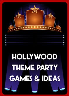 the hollywood theme party games and ideas are available for all ages to play on their own devices