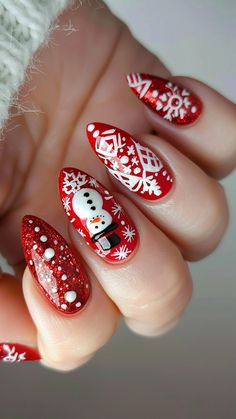 15 Christmas Nails Trendy Styles – Get Ready to Dazzle! 💅 Get ready to shine this holiday season with these Christmas Nails Trendy styles that everyone is raving about! From classic Christmas Nails Acrylic to stunning Christmas Gel Nails, there\'s a look for every occasion. 🎅✨ Looking for festive December Nails or sleek Winter Nails Acrylic? We\'ve got you covered. Embrace the holiday spirit with Xmas Nails and creative Christmas Nail Designs that will take Her Nails to the next level. Try Re... Xmas Nail Designs, Art Noel, Christmas Tree Nails, Tree Nails