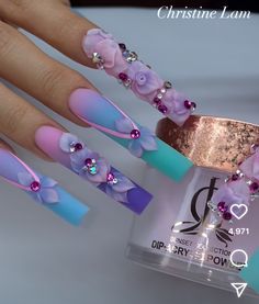 Naio Nails, Sparkling Nails, Paw Nails, Custom Nails, Queen Nails, Edge Nails, Beauty Nails Design, Long Nail Designs