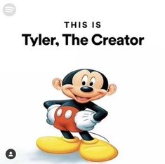 an image of a cartoon character with the caption'this is tyler, the creator '