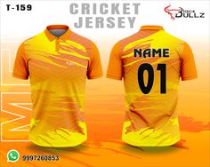 an orange and yellow soccer jersey with the number 01 on it