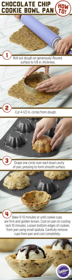 the instructions for making cookies with chocolate frosting