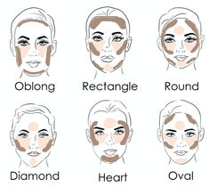 6 Affordable Contouring Sticks You'll Love — The SM Blog Face Shape Contour, Oval Face Makeup, How To Apply Bronzer, Round Face Makeup, Bronzer Makeup, Learn Makeup, Diamond Face Shape, Face Makeup Tips