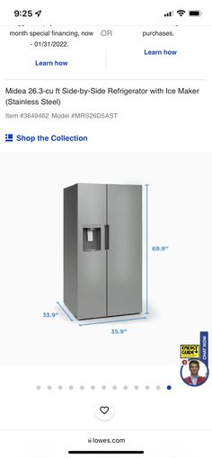 an image of a refrigerator on the internet