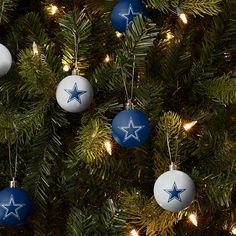 Dallas Cowboys 12 Pack Ball Ornament Set FOCO - FOCO.com Dallas Cowboys Ornaments Diy, Cowboys Tree Christmas, Cowboys Christmas Tree, Dallas Cowboys Ornaments, Dallas Cowboys Christmas Tree, Dallas Cowboys Car Coasters, Dallas Cowboys Christmas, Dallas Cowboys Shoes Fanatics ®, Plastic Ball