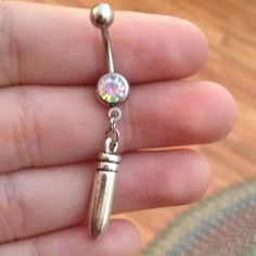 Body Jewelry · Country Wind · Online Store Powered by Storenvy Bullet Tattoo, Bellybutton Rings, Cute Belly Rings, Bellybutton Piercings, Belly Button Piercing Jewelry, Cheap Diamond Rings, Belly Piercing Jewelry, Belly Button Jewelry, Country Jewelry