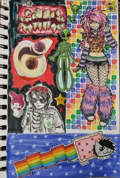 Background Ideas For Art, Grunge Oc Drawing, New Sketchbook First Page Ideas, First Page Ideas Sketchbook, Sketchbook Art Journal Sketches Drawings, Drawing Ideas Traditional, Oc Sketchbook Page, Chunky Sketchbook Ideas