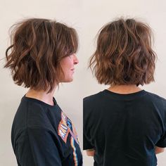 60 Stylish Choppy Bob Haircuts To Flaunt In 2024 Neck Length Hair, Short Wavy Haircuts, Short Choppy Haircuts, Wavy Bob Haircuts, Thick Wavy Hair, Bob Hairstyles For Thick, Wavy Bob Hairstyles, Choppy Bob Hairstyles