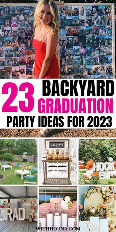 I can bet you've started looking for the best backyard graduation party ideas for 2023. Your graduation party is going to be the best event in your life and thus, we've got you the best backyard graduation party ideas ever. We've got you everything from backyard graduation party ideas outdoor, backyard graduation party ideas for boys, small backyard graduation party ideas, simple backyard graduation party ideas, and so much more. Birthday And Graduation Combo Party Ideas, Uw Graduation Party, Graduation Party Ideas Photos, Graduation Party Setup Ideas, Backyard Set Up For Party, Graduation Party Outside Ideas, High School Graduation Party Ideas Decorations 2024, Graduation Lunch Ideas, Grad Party Drink Station