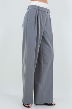 Upgrade your wardrobe with our Double Layer Pant. Made with a comfortable elastic waist and a unique zipper and hook closure, these pants offer both style and convenience. The double layer design also provides a comfortable fit. Upgrade Your Wardrobe, Layer Design, Crop Top Sweater, Crop Top Blouse, Romper Dress, The Double, Jogger Jeans, Layers Design, Blazer Coat