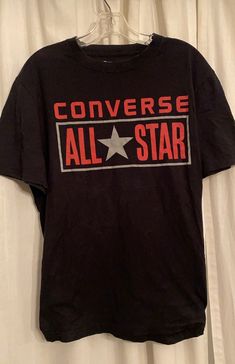 Converse Band T Shirt Outfit, Converse Clothes, Outfit With Converse, Converse Tshirt, Converse Shirt, Baggy T-shirt, T Shirt Outfit, Outfits With Converse, Tie Dye Shirts