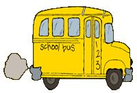 a yellow school bus with the word school bus written on it