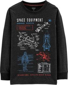 Carters Size Chart, Space Boy, Carter Kids, Boys Graphic Tee, Kids Graphic Tees, Apparel Design, Big Boys