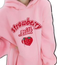 Sweatshirts Hoodie Women, Kawaii Strawberry, Goth Vintage, Cute Coats, Sleeveless Sweater Vest, Plaid Cardigan, Y2k Clothes, Evening Dresses Plus Size, Strawberry Milk