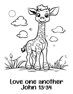 15 Printable Safari Animal-themed bible verse coloring sheets for children. This unique collection combines the excitement of farm animals with the power of Christian teachings, offering children a delightful way to express their creativity while exploring the wonders of God's love. Each page features a cute animal that sparks imagination and curiosity. Witness their hearts and minds grow in faith and understanding. Great for home, church, or school Engaging Safari Animal Illustrations: Embark on a coloring adventure with beautifully crafted animal illustrations, capturing the imagination of little ones as they learn about God. What You will get 1-PDF -15 unique beautiful high resolution coloring pages -Large format 8.5 x 11 inch PDF Each page features carefully selected Bible verses, brin Christian Worksheets For Kids, Bible Verse Coloring Pages For Kids, Bible Kids Crafts, Bible Coloring Pages For Kids Printables, Bible Printables For Kids, Christian Coloring Pages For Kids, Color Book Pages, Church Coloring Pages, Scripture Coloring Sheets