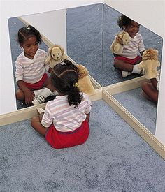 Church Nursery Decor, Daycare Rooms, Kids Mirrors, Daycare Decor, Daycare Room, Small Wall Mirrors, Church Nursery, Home Daycare