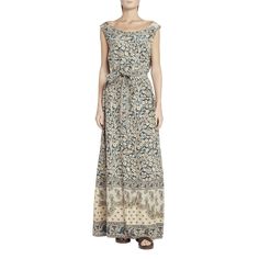 Loro Piana dress featured in allover Tree of Life multi-pattern print Bateau neckline Sleeveless Self-tie belt Side seam pockets Hem falls below the knee A-line silhouette Silk Dry clean Made in Italy Multi Pattern, Bateau Neckline, Loro Piana, Classic Italian, Tree Of Life, Product Description, Print Patterns, Tops Designs, Silk