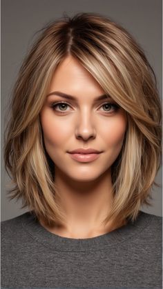 Haircuts For Medium Length Hair, Mom Hairstyles, Shoulder Length Hair Cuts, Haircuts For Medium Hair, Medium Hair Cuts, Shoulder Length Hair, 가을 패션, Stylish Hair, Medium Length Hair Cuts