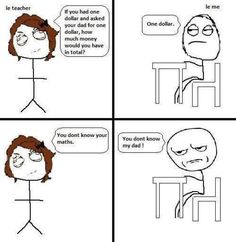 a comic strip with an image of a person sitting at a table and the caption says