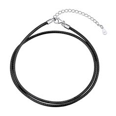 PRICES MAY VARY. Leather Cord Necklace - Black braided rope necklace with 925 sterling silver lobster clasp and adjustable chain. You can use it for jewelry making, add pendant to make a necklace and also wear it as a bracelet. Material of Braided Leather Choker- Made of natural and soft leather, sturdy and flexible, It is not easy to break. Hypoallergenic leather, it does not contain any toxic chemicals and doesn't smell bad. The waterproof wax rope will make you comfortable to wear, and there Mens Leather Necklace, Black Leather Necklace, Leather Choker Necklace, Womens Chokers, Leather Corded Necklace, Toxic Chemicals, Braided Rope, Leather Chokers, Jewelry Images