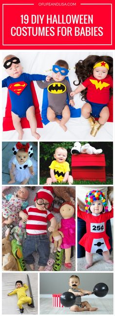 halloween costumes for babies that are easy to make and great for the little ones in your life