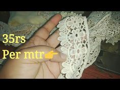 Design your own dupatta (DIY) / how to perfectly attach lace on Dupatta. - YouTube Sari Designs, Heavy Dupatta, Sari Design, Fashion Designing, Baby Dresses, Designer Saree