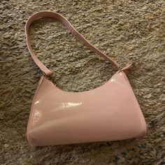 Brand New Purse From Amazon Asking$8 Elegant Pink Baguette Bag For Everyday, Pink Everyday Baguette Bag, Pink Baguette Bag For Everyday Spring Use, Pink Baguette Bag For Spring, Casual Pink Baguette Bag For Everyday, Pink Rectangular Baguette Bag For Spring, Chic Spring Baguette Bag For Shopping, Feminine Rectangular Bag For Day Out, Casual Evening Bag For Spring