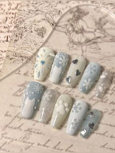 cg Kawaii Nail Art Korean, Xiaohongshu Nails, Nails Chinese, Nails Douyin, Makeup Aesthetic Ideas, Beautiful Nails Design, Nails Japanese