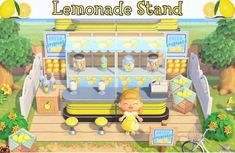 the lemonade stand is shown in this game