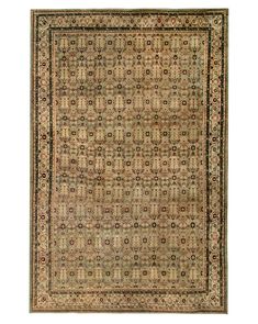 Enjoying a large 14x21 scale, this antique Amritsar rug is a splendid addition to Rug & Kilim’s coveted Antique & Vintage collection. Characterised by an interesting all over geometric-floral style, the pattern transitions gracefully in a phenomenal play of beige and green that lends this one-of-a-kind masterpiece an unmatched decorative appeal. A rare palace-size rug for its age and lineage, perfect for a variety of discerning projects that welcome a distinctive take on this unique style. Hand Yabu Pushelberg, Beige And Green, Indian Rug, Indian Rugs, Amritsar, Club Style, Brown Floral, Rugs And Carpet, Floral Style