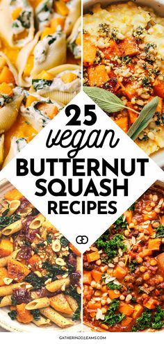 25 vegan butternut squash recipes that are super easy to make and so delicious