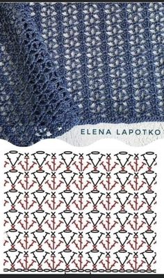 the book cover shows an image of a crocheted blanket