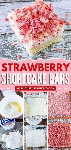 This Labor Day party food idea features the best part of Good Humor bars! Finished with an out-of-this-world crumble topping, this strawberry shortcake bar recipe is such a delicious sweet treat. Everyone will love this strawberry dessert! 4h Dessert Ideas, Strawberry Shortcake For A Crowd Parties, Hot Day Dessert Ideas, Easy Dessert Recipes For Bbq, Desserts That Feed A Crowd, Big Group Desserts, Dessert Recipes For Cookout, Large Crowd Dessert Ideas, Easy Desserts For Beginners