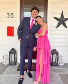 Hot Pink Prom, Hot Pink Prom Dress, Tiered Prom Dress, Prom 2023, One Shoulder Prom Dress, Stylish Wedding Dresses