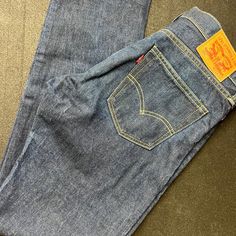 Brand New (No Tags), Never Worn. Made In The Usa. These Are High Quality, Dark Denim. 33w 34l Vetements Levis, Denim Color, Mens Straight Jeans, Colored Denim, Levis Men, Levi's Jeans, Dark Denim, White Oak, Levis Jeans