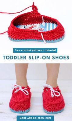 Get your little one ready for summer with these crochet boat shoes from Make and Do Crew. Ideal for beginners, this guide teaches you to transform ordinary flip flops into adorable crochet sandals perfect for kids. These non-slip, summer-ready shoes blend functionality with coastal fashion, making them a must-try project. Visit our blog and explore more fun crochet projects and cute patterns tailored for babies and kids. Crochet Toddler Slippers, Boat Shoes Fashion, Quick Crochet Projects