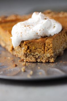 the best healthy pumpkin pie with pecan oat crust is an easy dessert recipe