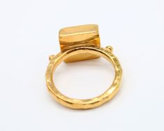 22k Gold Rings With Gemstone, Rectangular Gold Stackable Rings For Anniversary, Gold Rings With Gemstones, Gold Engraved Promise Ring With Gemstone, Gold Engraved Gemstone Promise Ring, Anniversary Gold Engraved Ring With Gemstone, 22k Gold Open Ring As Gift, 22k Gold Open Ring For Gift, 22k Gold Open Ring Gift